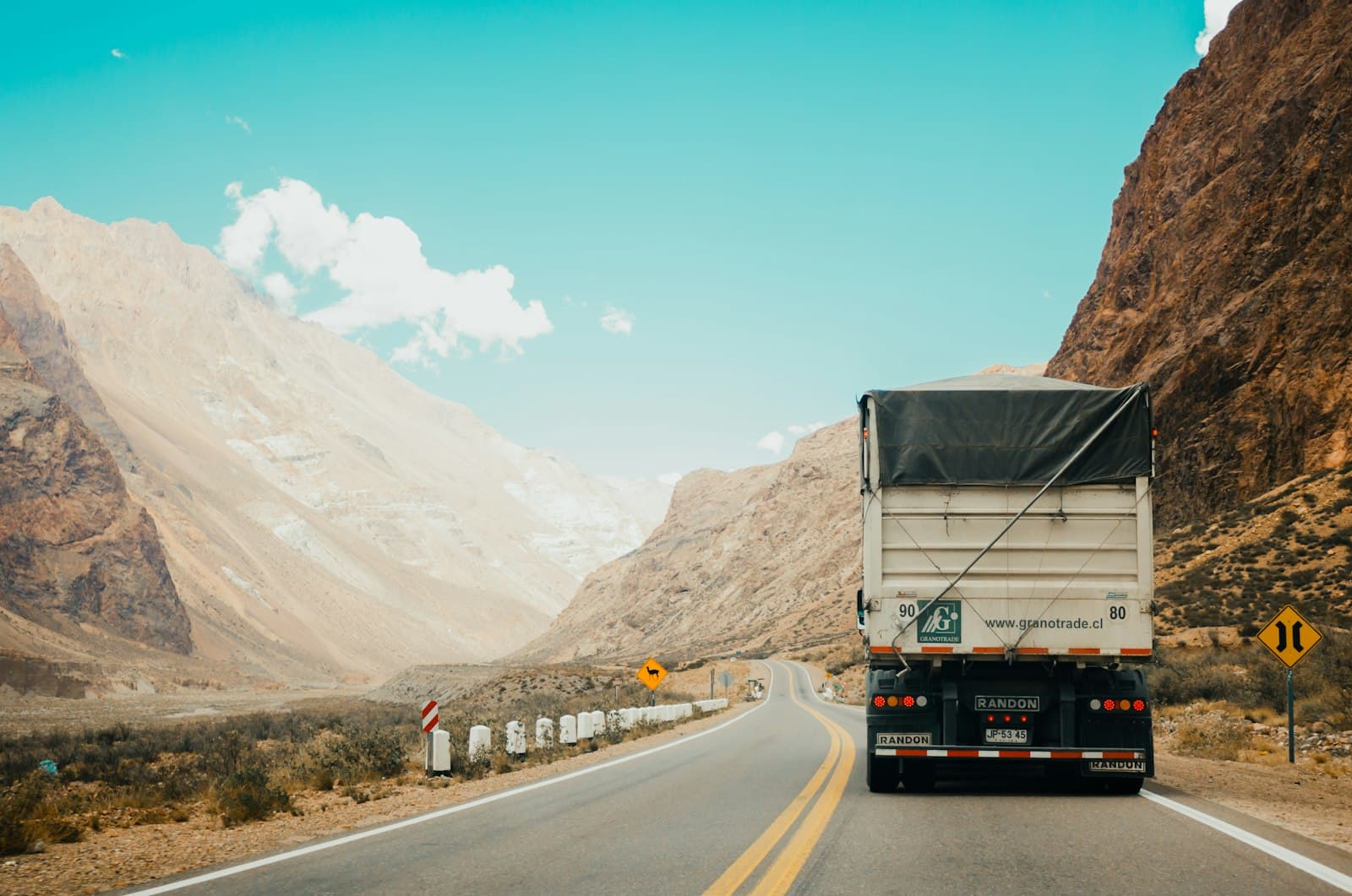 Road transport on our own fleet